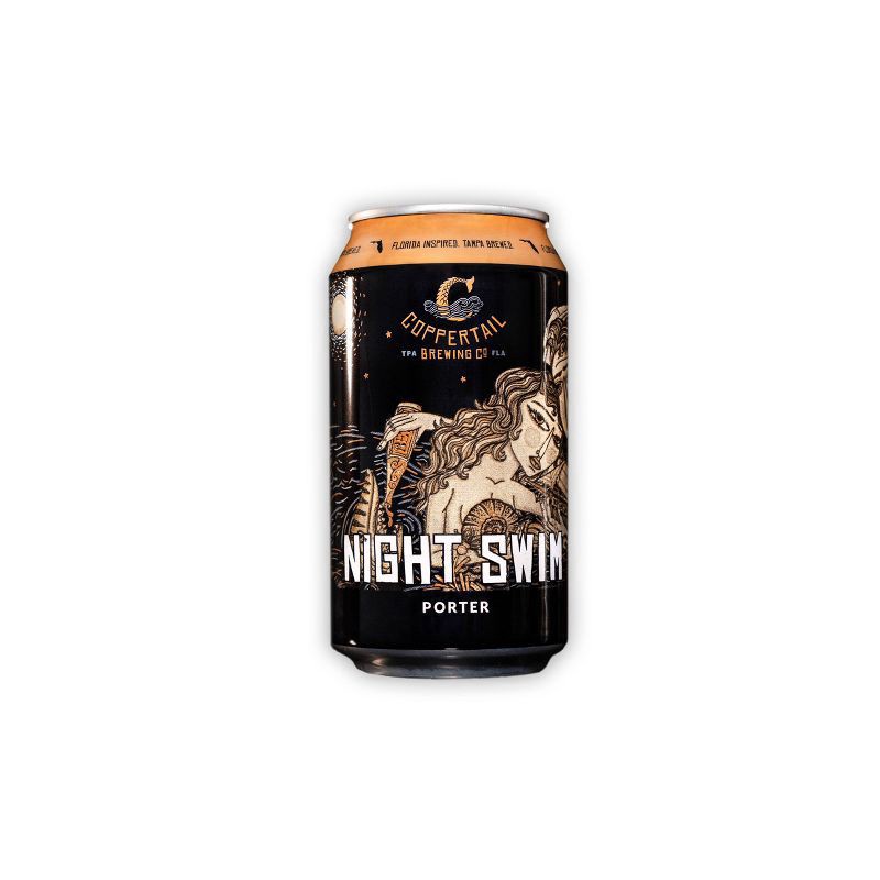 slide 2 of 3, Coppertail Brewing Co. Night Swim Ale Bottles, 6 ct; 12 oz