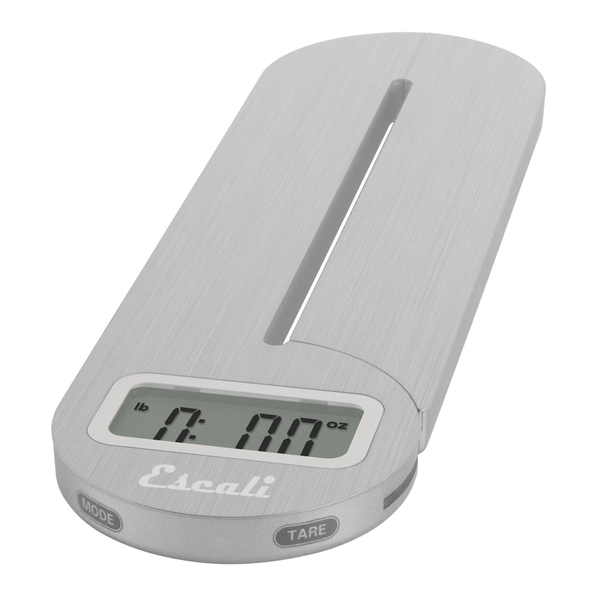 slide 1 of 4, Escali Fold and Store Digital Scale - Gray, 1 ct