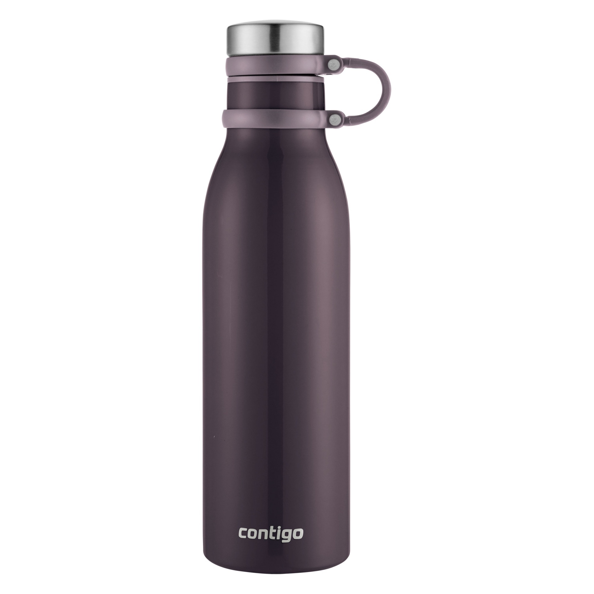 slide 1 of 4, Contigo Matterhorn thermalock Vacuum-Insulated Stainless Steel Water Bottle - Merlot, 20 oz