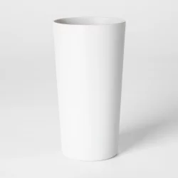 26oz Plastic Tall Tumbler Gray - Room Essentials