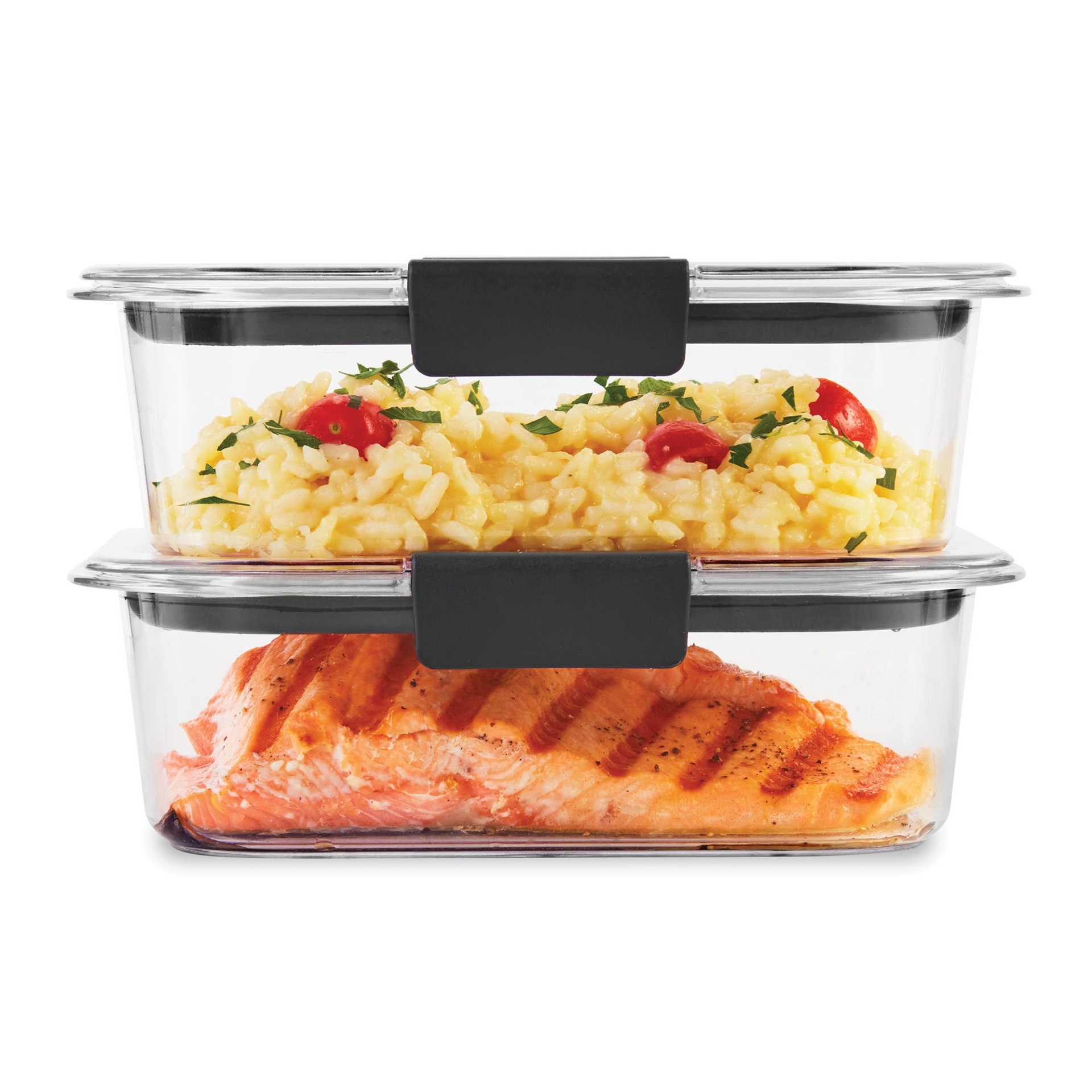 slide 1 of 3, Rubbermaid 3.2 cup 2pk Brillance Food Storage Container, 2 ct