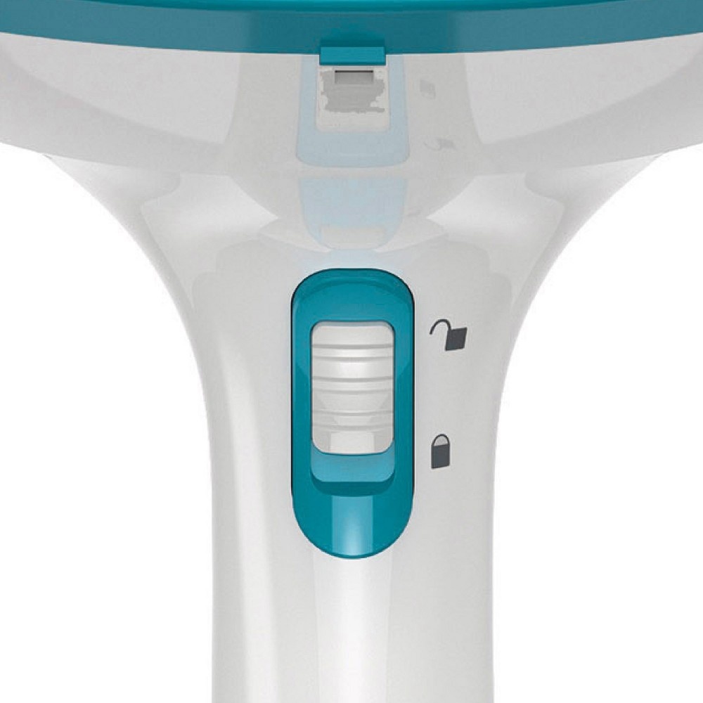 slide 11 of 11, BLACK+DECKER Garment Steamer White Teal, 1 ct