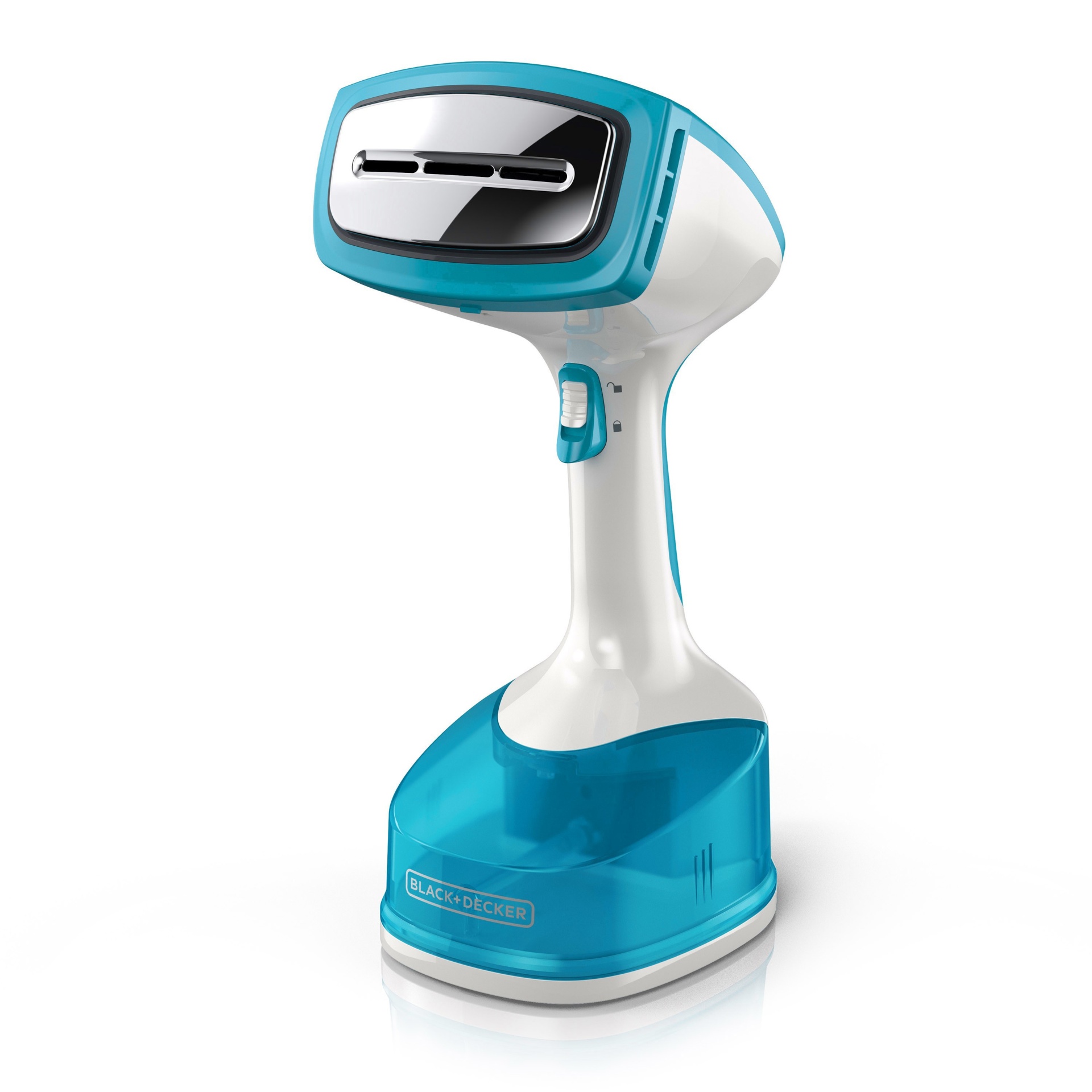 slide 1 of 11, BLACK+DECKER Garment Steamer White Teal, 1 ct