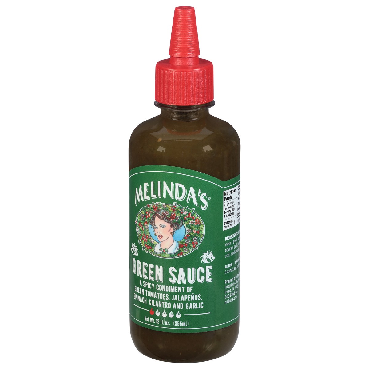 slide 3 of 9, Melinda's Green Sauce, 12 oz