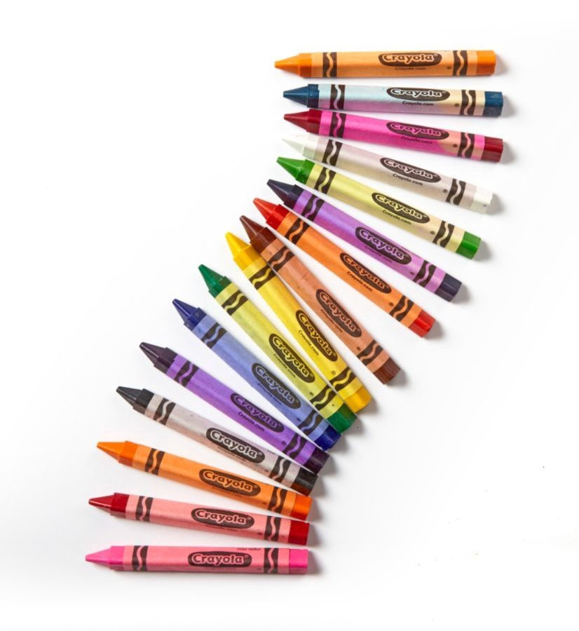 slide 3 of 5, Crayola Triangular Crayons, Box Of 16, 16 ct