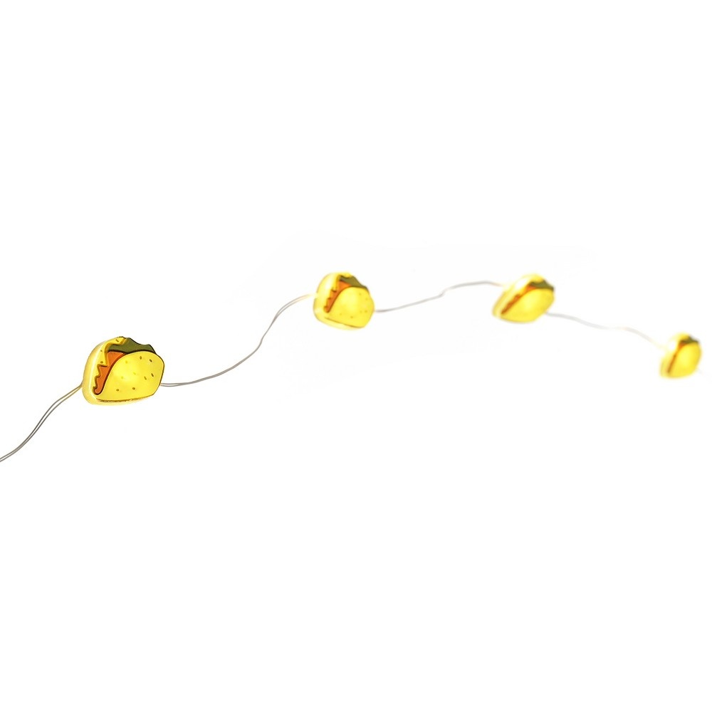 slide 2 of 6, Room Essentials Fairy LED Tacos String Lights Yellow, 1 ct