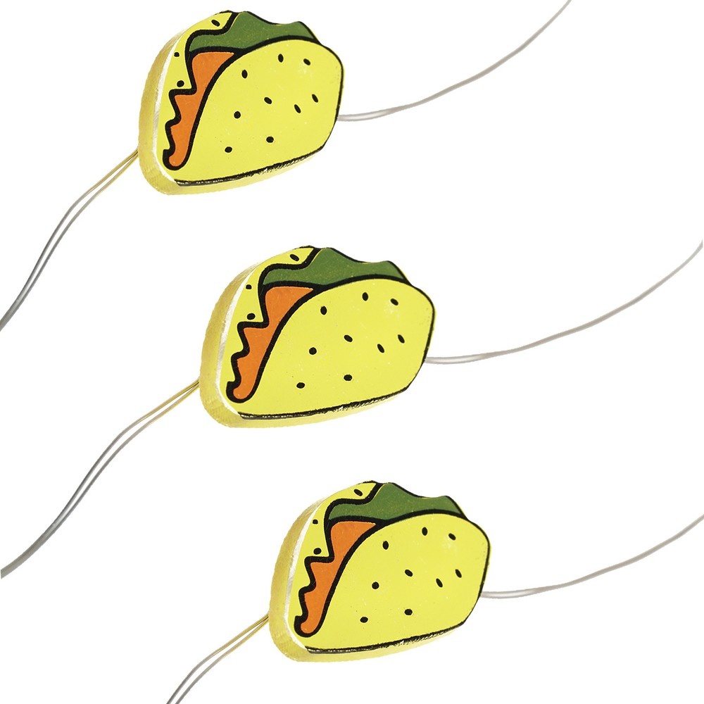 slide 5 of 6, Room Essentials Fairy LED Tacos String Lights Yellow, 1 ct