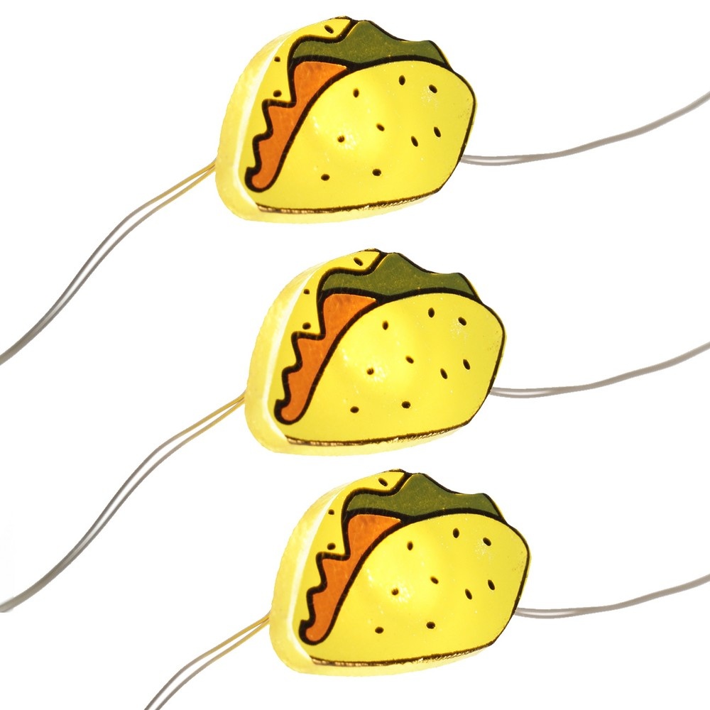 slide 6 of 6, Room Essentials Fairy LED Tacos String Lights Yellow, 1 ct