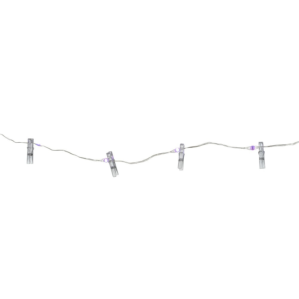 slide 7 of 8, Room Essentials Fairy Color Changing with Photo Clips String Lights- White, 1 ct