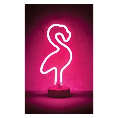 slide 1 of 5, Merkury Flamingo LED Novelty Table Lamp Pink, 12 in