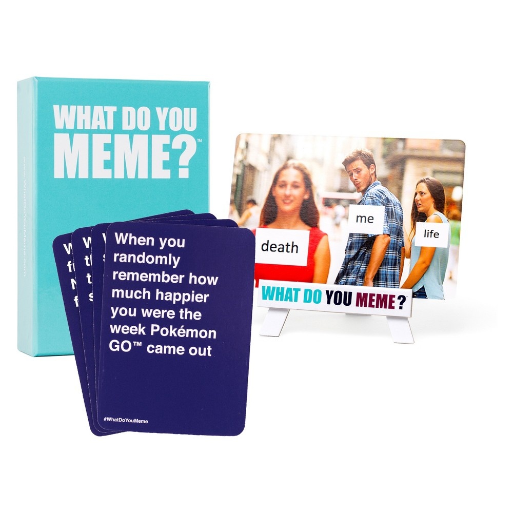 slide 2 of 5, What Do You Meme? Card Game, 1 ct