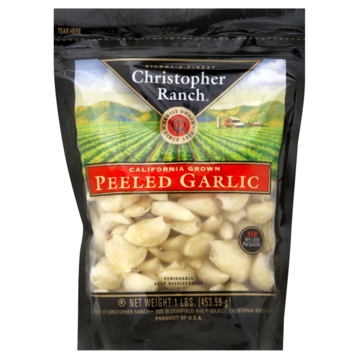 slide 1 of 1, Christopher Ranch Garlic Fresh Peeled Bag, 16 oz