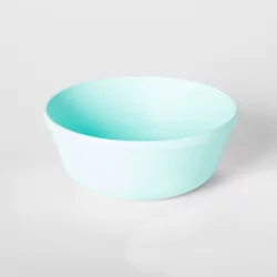 15.5oz Plastic Kids Bowl Light Blue - Pillowfort