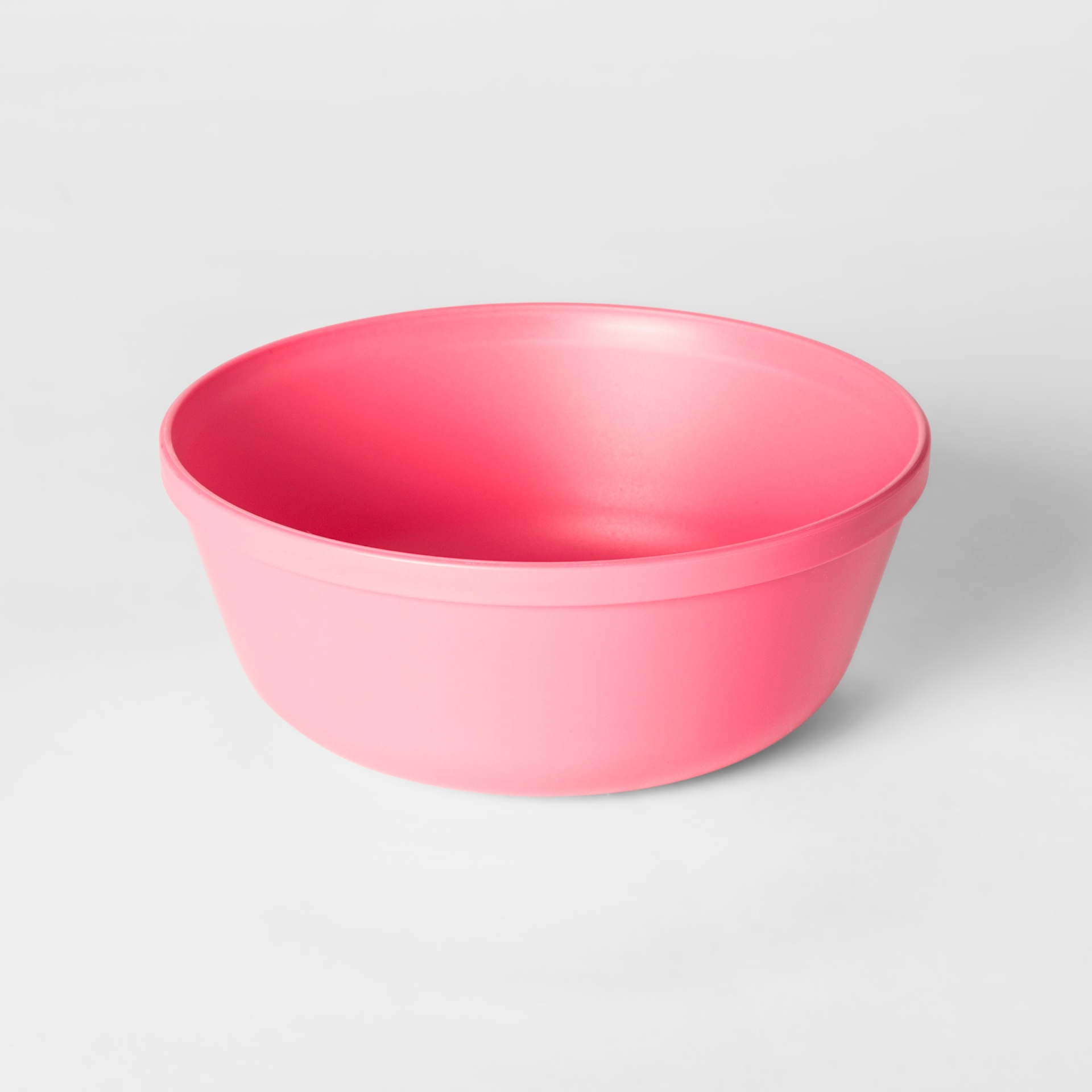 slide 1 of 2, 15.5oz Plastic Kids Bowl Pink - Pillowfort, 15.5 oz