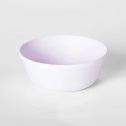 15.5oz Plastic Kids Bowl Purple - Pillowfort