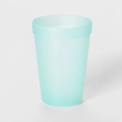 13.5oz Plastic Kids Tall Tumbler Light Blue - Pillowfort
