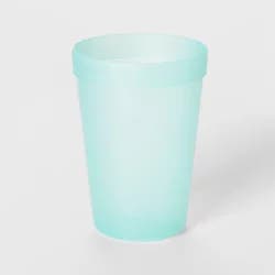 13.5oz Plastic Kids Tall Tumbler Light Blue - Pillowfort
