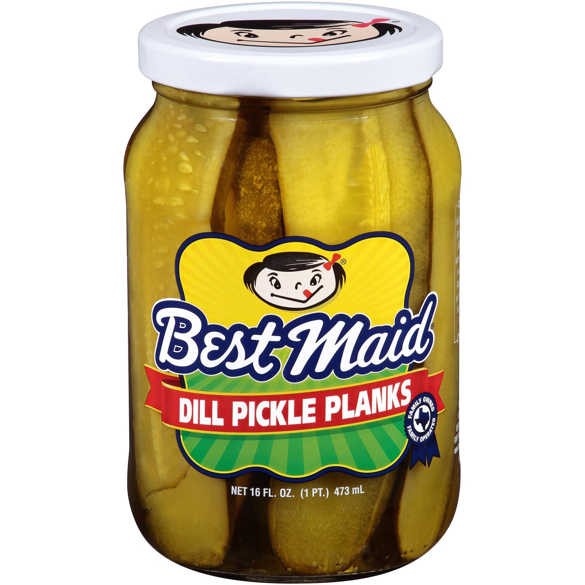 slide 1 of 4, Best Maid Dill Pickle Planks, 16 oz