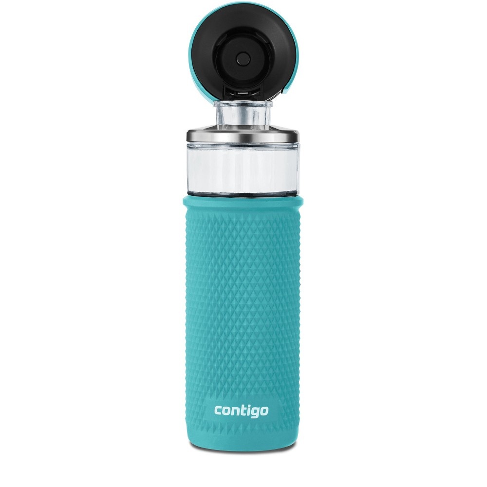 slide 3 of 5, Contigo Water Bottle with Quick-Twist Lid - Juniper, 20 oz