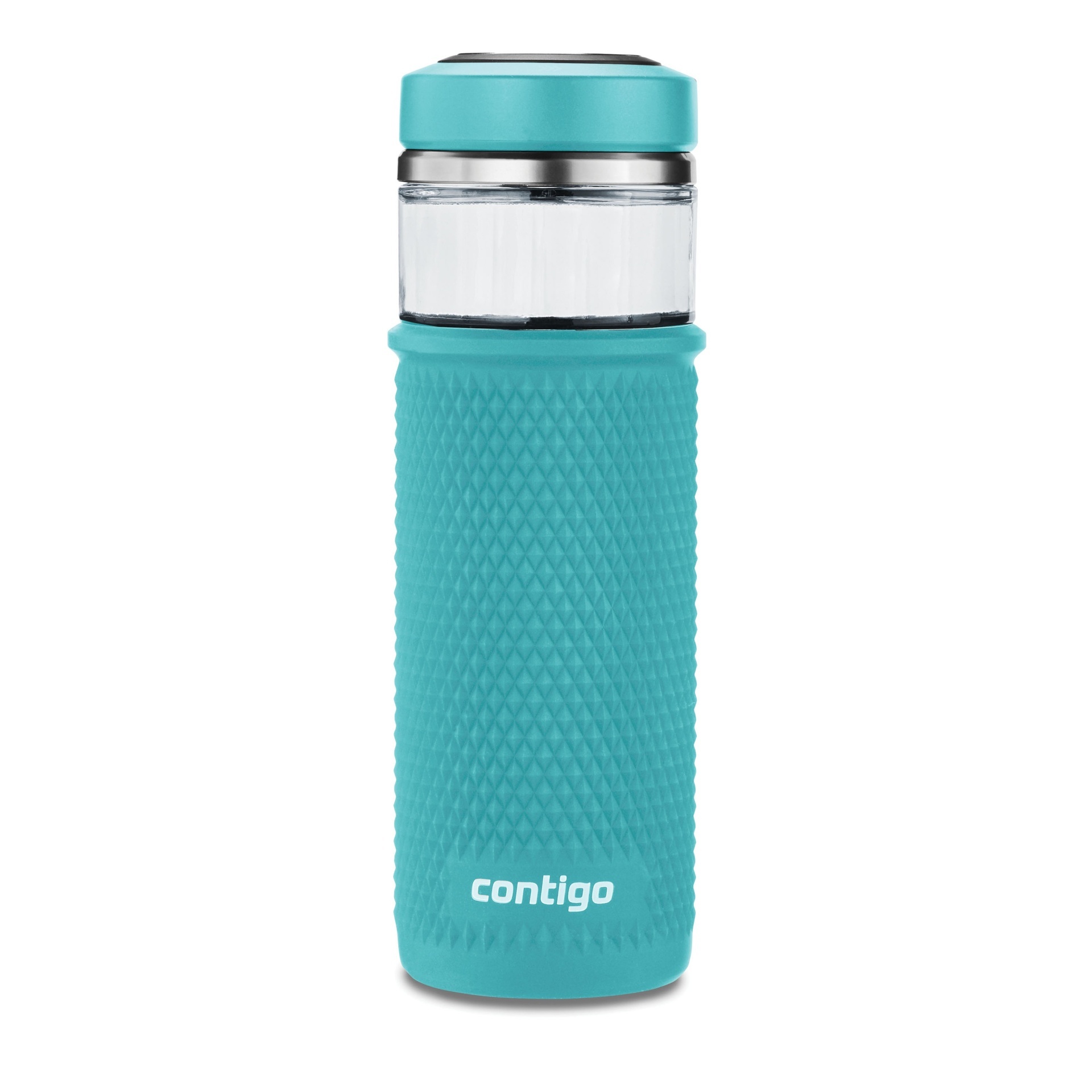 slide 1 of 5, Contigo Water Bottle with Quick-Twist Lid - Juniper, 20 oz