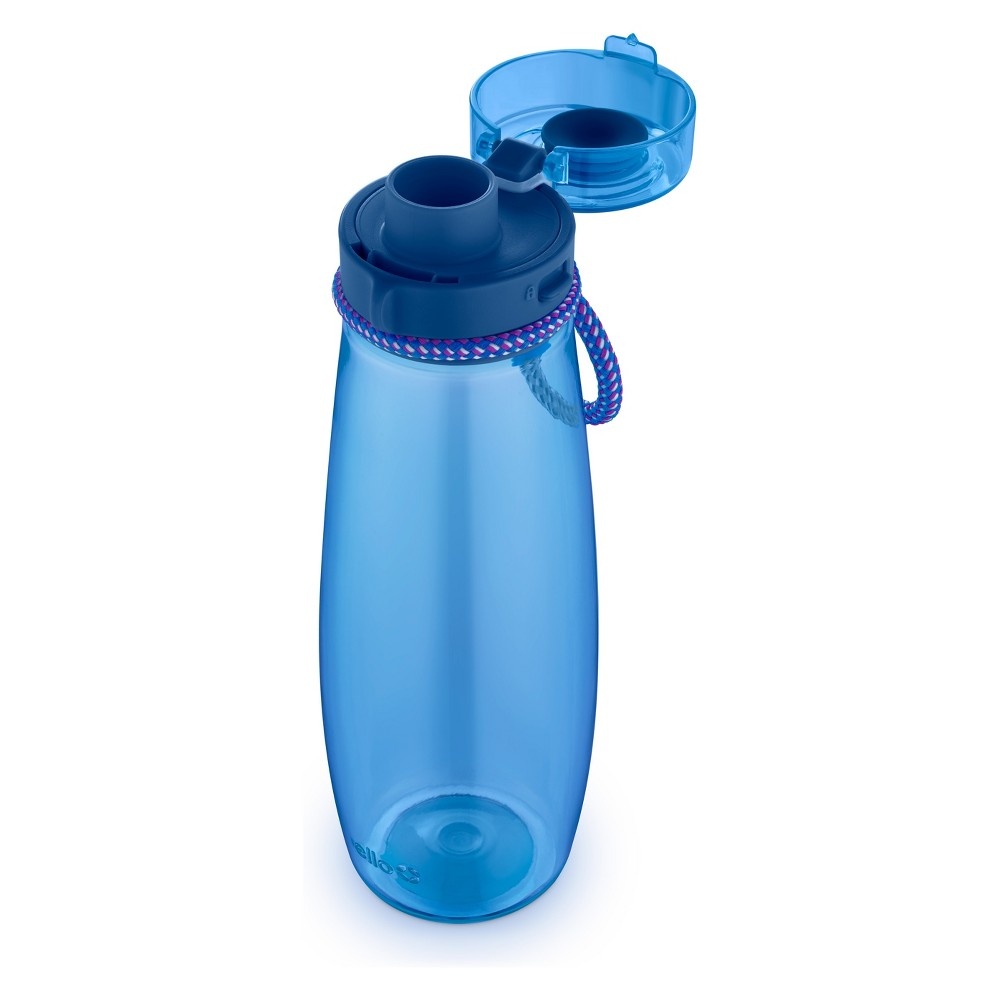 slide 4 of 4, Ello Twister Tritan Hydration Bottle Blue, 32 oz