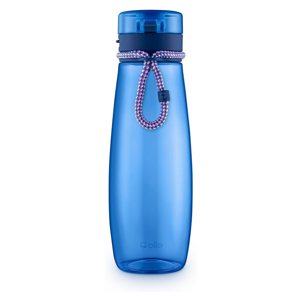 slide 3 of 4, Ello Twister Tritan Hydration Bottle Blue, 32 oz