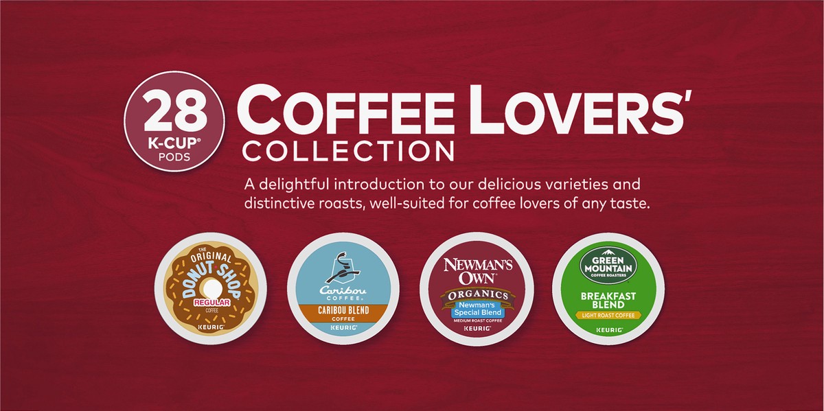 slide 2 of 9, Keurig K-Cup Pods Coffee Lover's Collection Coffee 28 ea Box, 28 ct