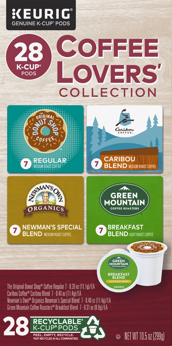 slide 8 of 9, Keurig K-Cup Pods Coffee Lover's Collection Coffee 28 ea Box, 28 ct