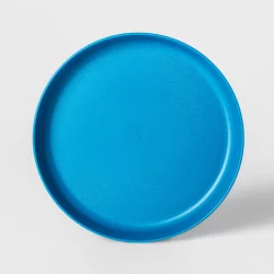 7.3" Plastic Kids Plate Blue - Pillowfort