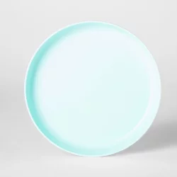 7.3" Plastic Kids Plate Light Blue - Pillowfort
