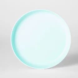 7.3" Plastic Kids Plate Light Blue - Pillowfort