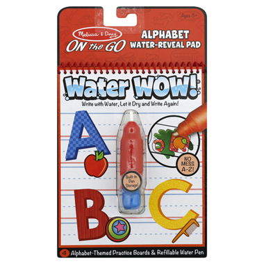 slide 1 of 1, Melissa & Doug Alphabet Water Wow Coloring Book, 1 ct