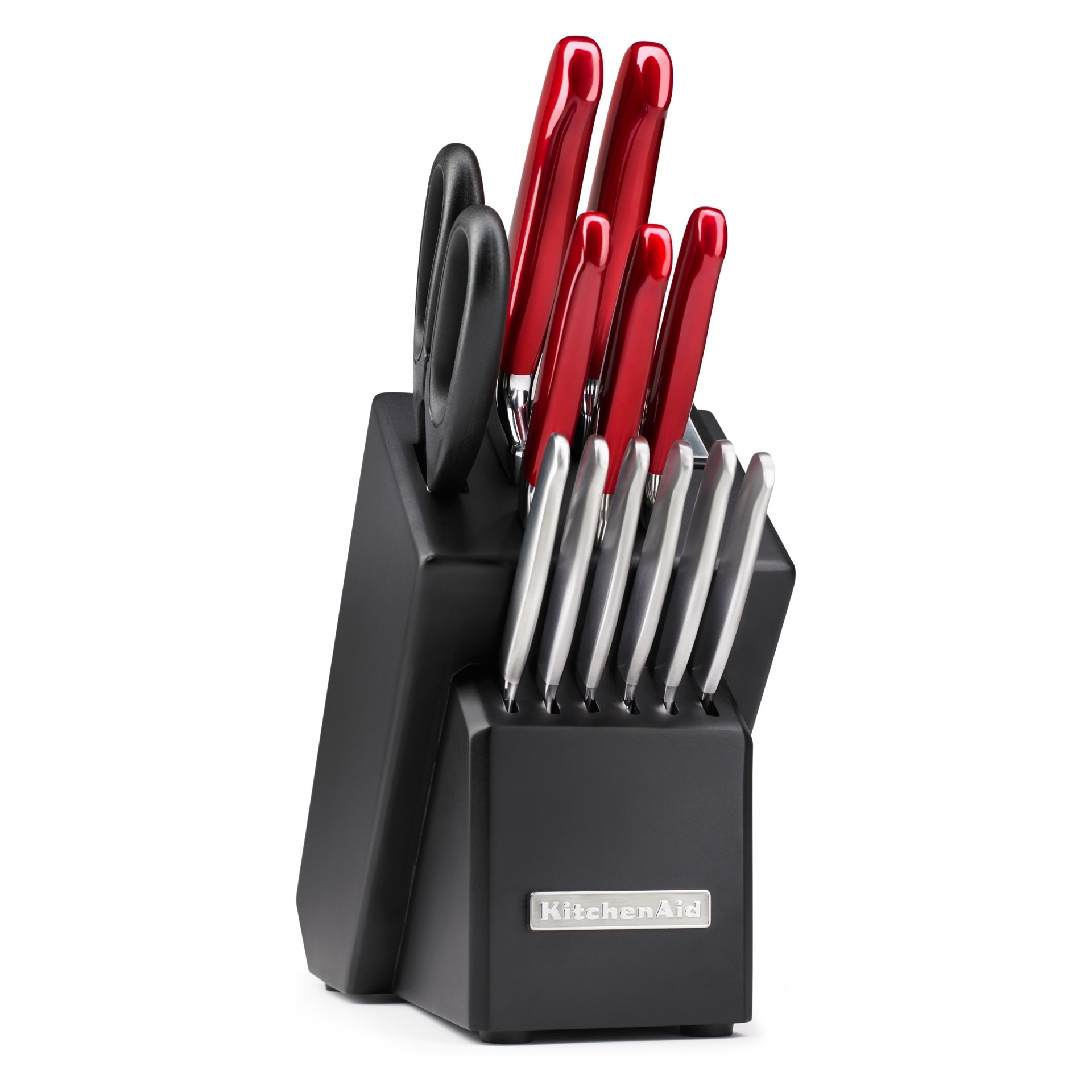 slide 1 of 3, KitchenAid Block Knife Set, 1 ct