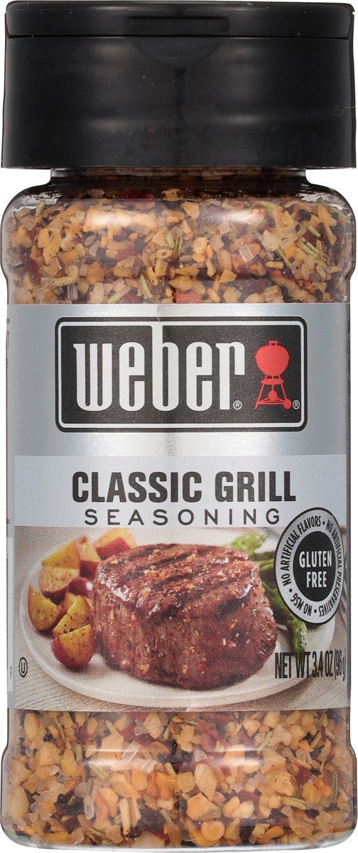 slide 8 of 9, Weber Classic Grill Seasoning, Kosher, 3.4 OZ, 3.4 oz