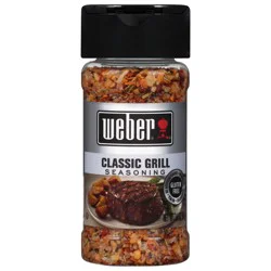 Weber Classic Grill Seasoning, Kosher, 3.4 oz
