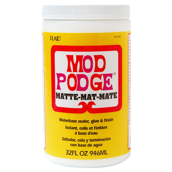 slide 1 of 1, Darice Mod Podge Matte Plaid, 32 oz