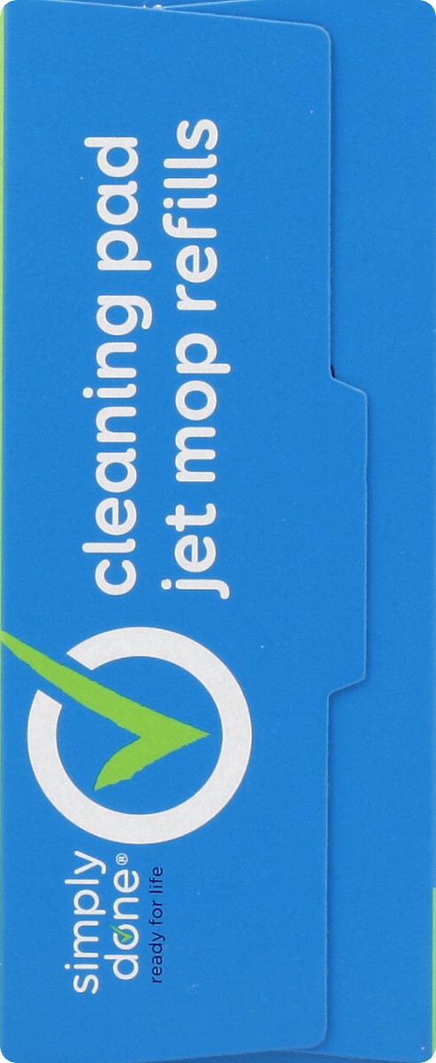 slide 2 of 9, Simply Done Cleaning Pad Jet Mop Refills 12 ea, 12 ct