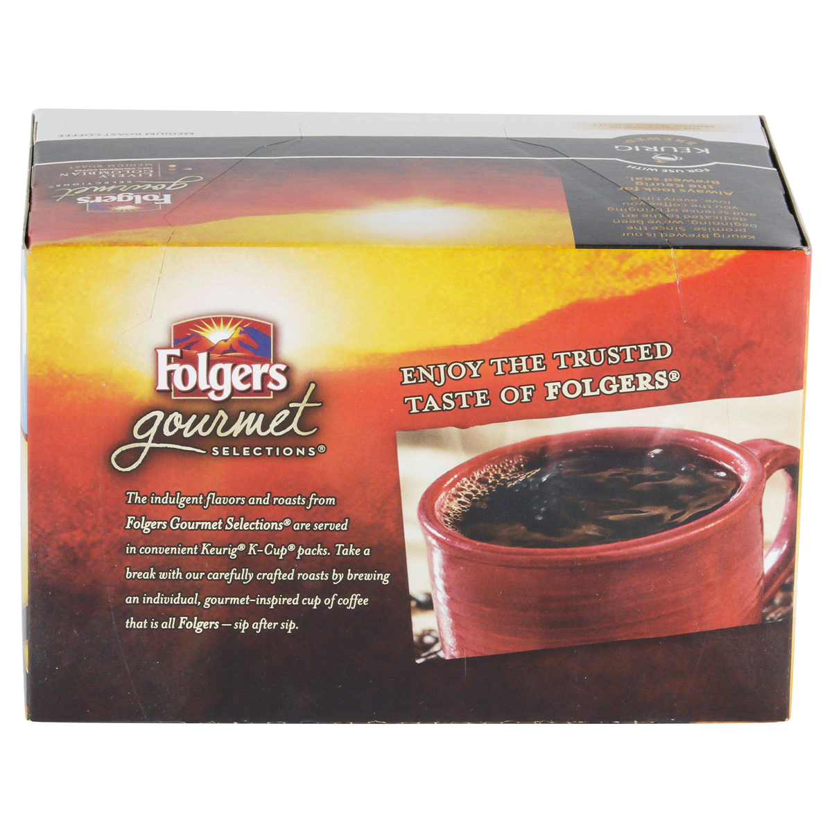 slide 6 of 6, Folgers Gourmet Lively Colombian Blend K-cups, 12 ct