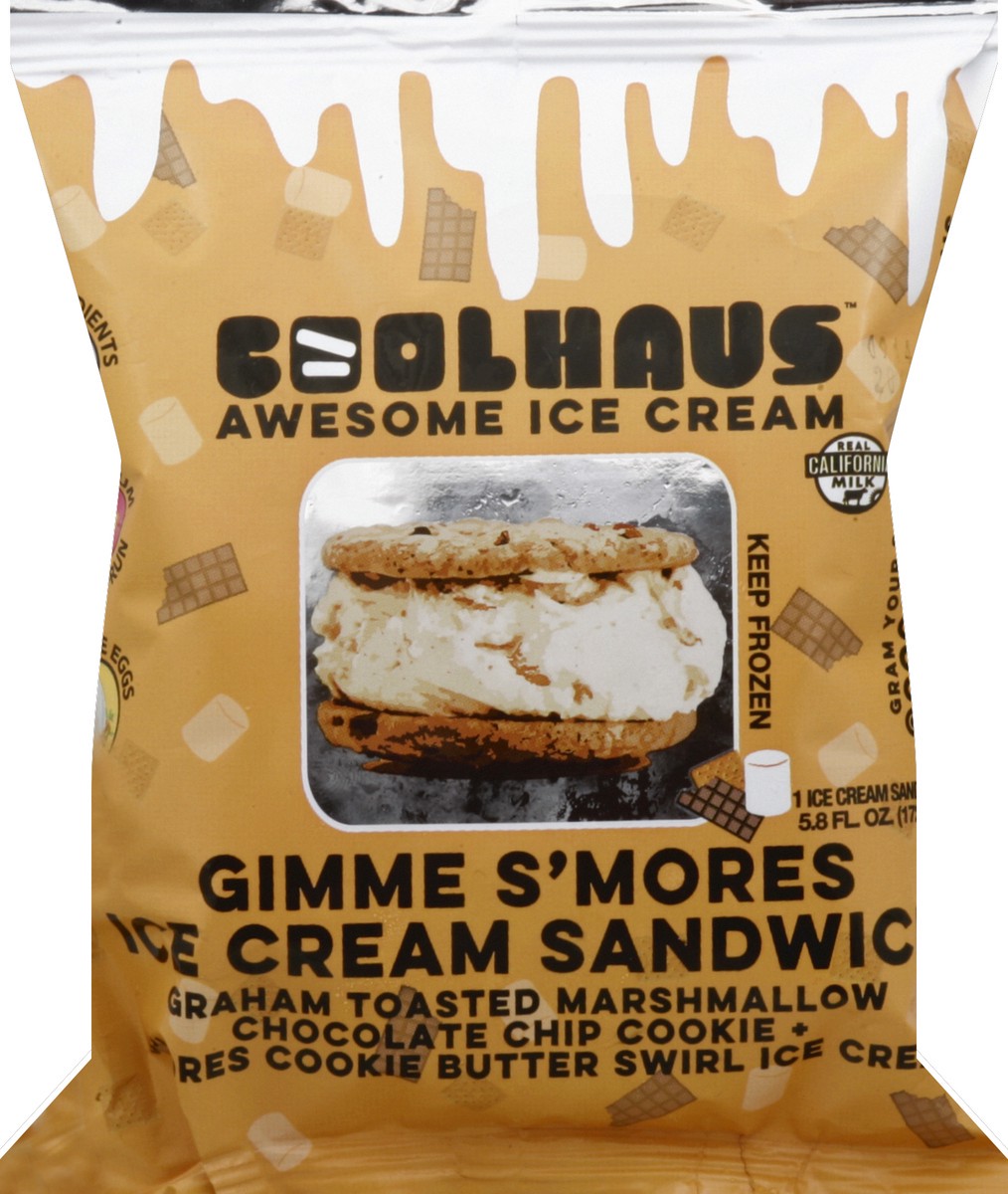 slide 5 of 5, Coolhaus Ice Cream Sandwich 5.8 oz, 5.8 oz