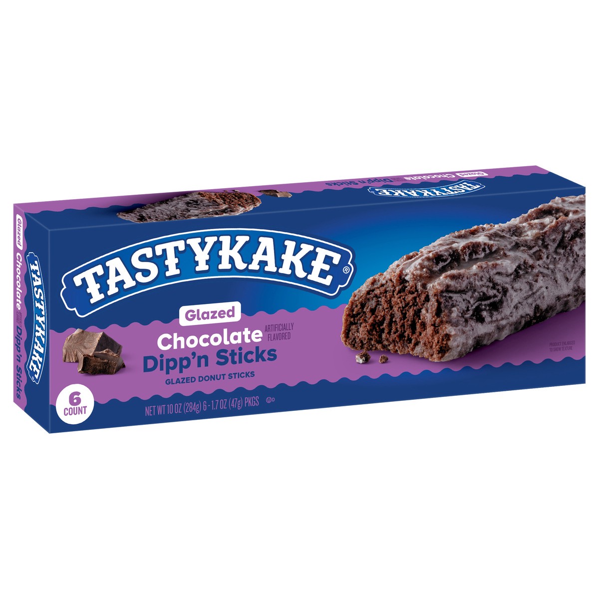slide 8 of 9, Tastykake Glazed Lemon Blueberry Flavored Dipp'n Sticks, 2.75 oz, 2 Ct, 6 ct