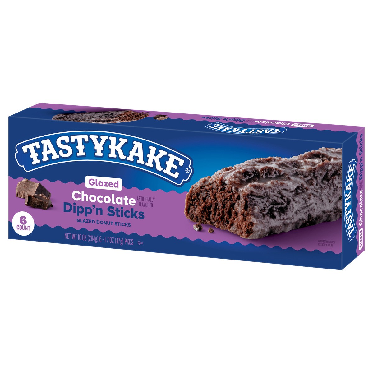 slide 2 of 9, Tastykake Glazed Lemon Blueberry Flavored Dipp'n Sticks, 2.75 oz, 2 Ct, 6 ct