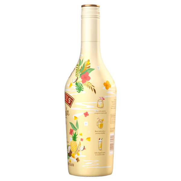 slide 6 of 13, Bailey's Colada Limited Edition Pineapple & Coconut Cream Liqueur, 750 ml