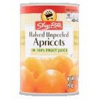 slide 1 of 1, ShopRite Unpeeled Apricot Halves in Juice, 15 oz