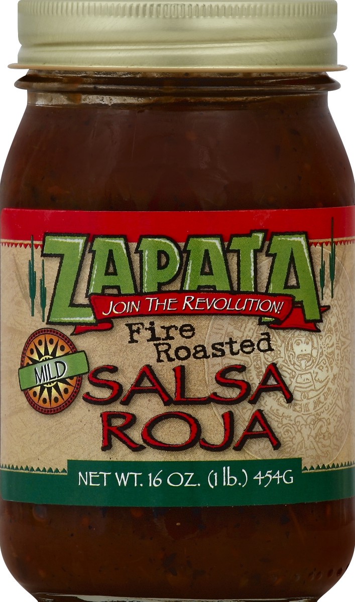slide 2 of 2, Zapata Salsa 16 oz, 16 oz