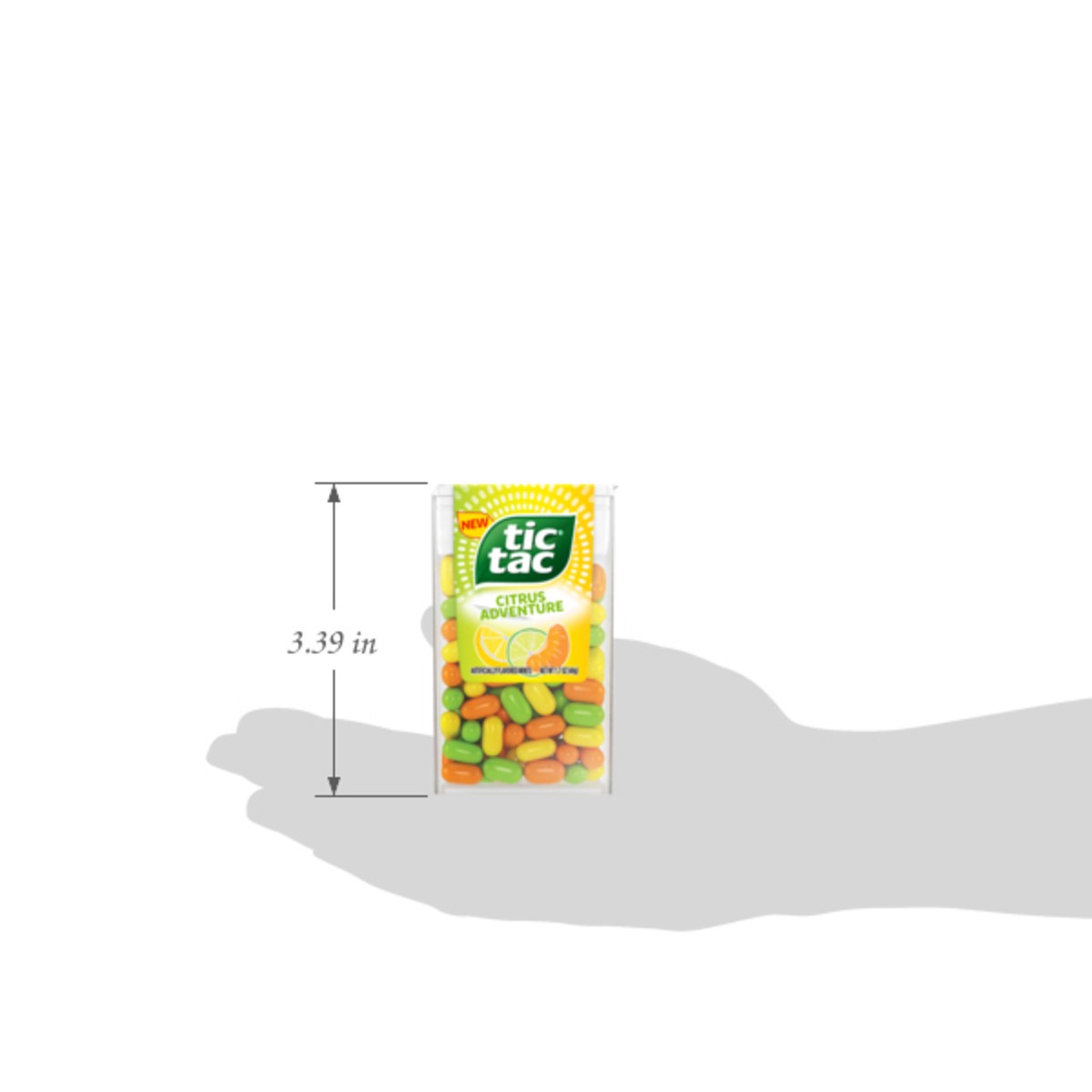slide 2 of 12, Tic Tac Citrus Adventure, 1.7 oz