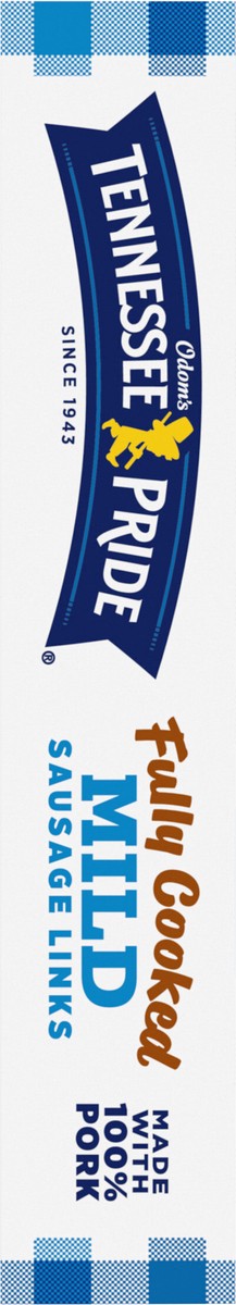 slide 10 of 12, Odom's Tennessee Pride Fully Cooked Mild Sausage Links, Frozen Breakfast Sausage, 7 oz. 10 Count, 7 oz