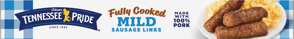 slide 11 of 12, Odom's Tennessee Pride Fully Cooked Mild Sausage Links, Frozen Breakfast Sausage, 7 oz. 10 Count, 7 oz