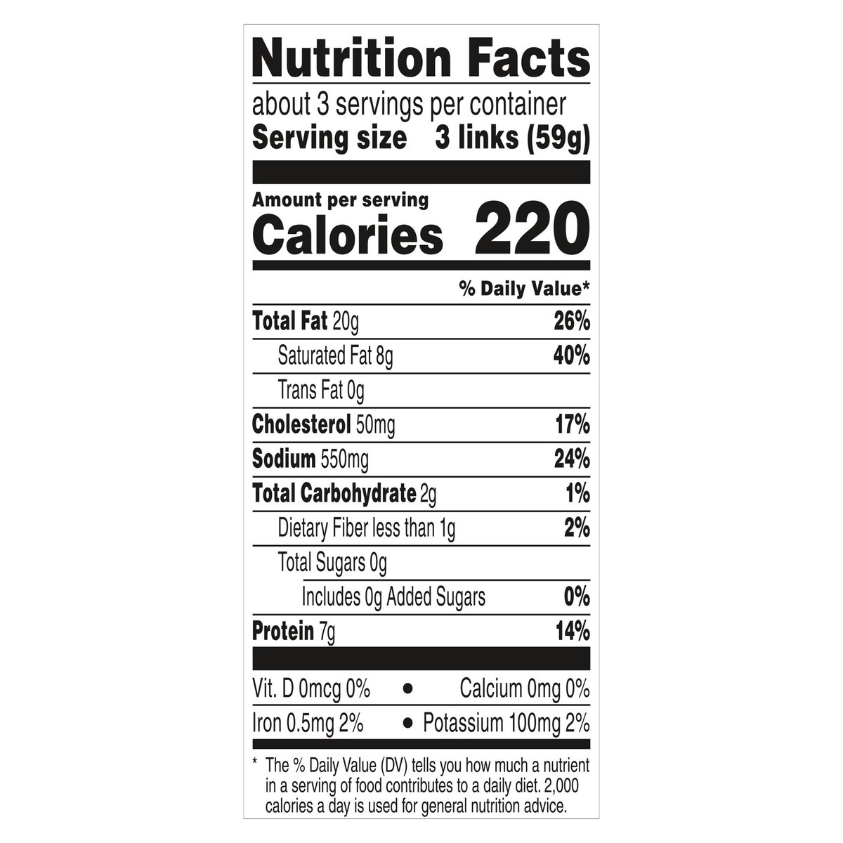 slide 6 of 12, Odom's Tennessee Pride Fully Cooked Mild Sausage Links, Frozen Breakfast Sausage, 7 oz. 10 Count, 7 oz