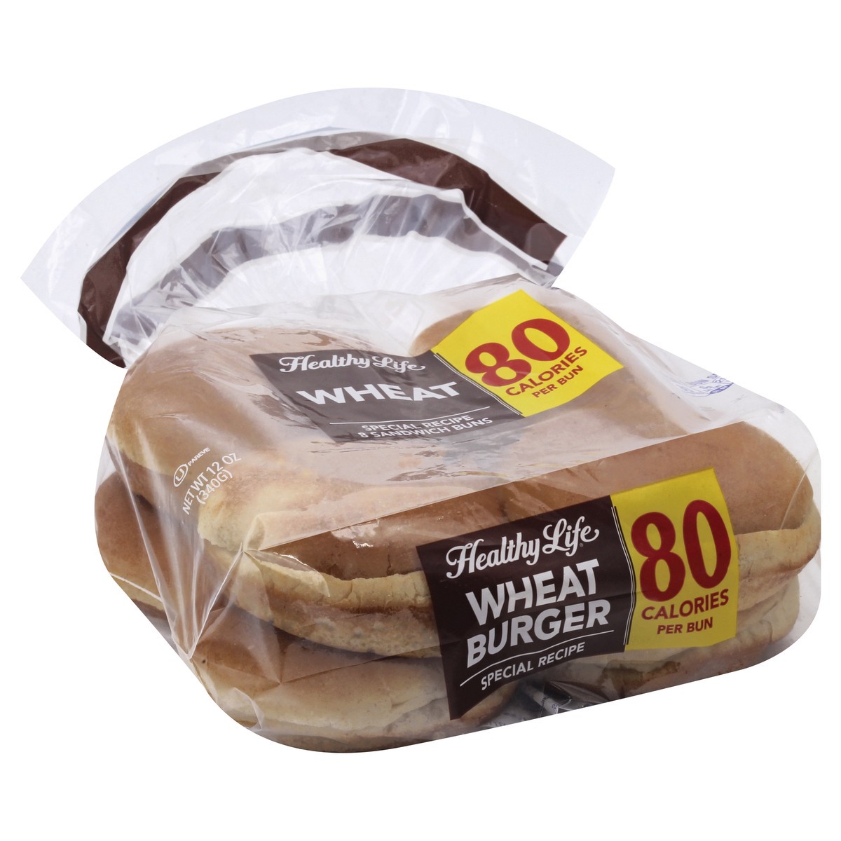 slide 9 of 9, Lewis Healthy Life Wheat Burger Sandwich Buns 8 ea, 8 ct