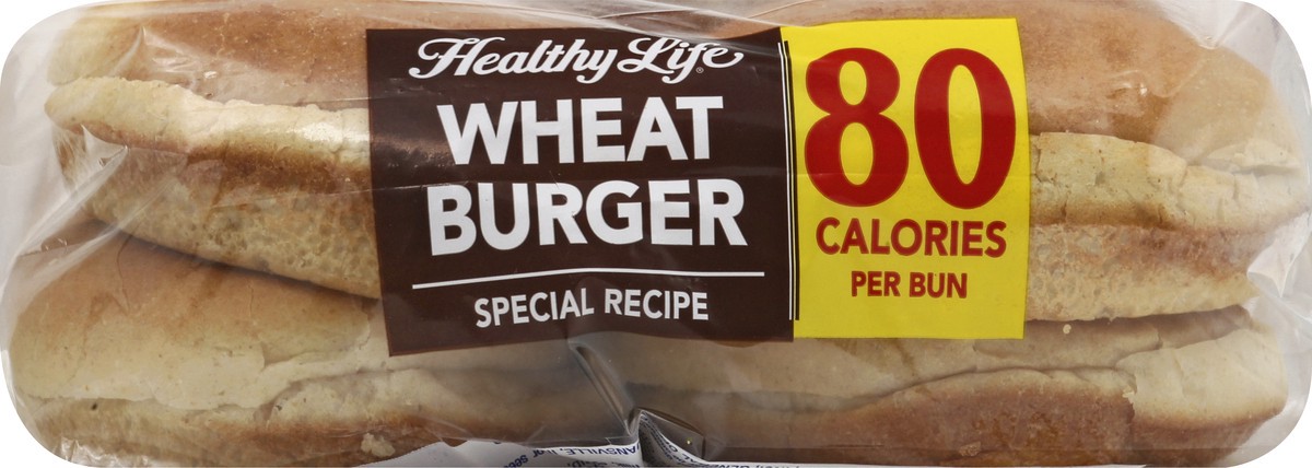 slide 1 of 9, Lewis Healthy Life Wheat Burger Sandwich Buns 8 ea, 8 ct